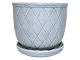 Rörstrand art potteryLight grey-blue flower pot