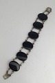 Niels Erik From Sterling Silver Bracelet (Black Onyx)