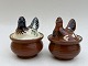 Moster Olga - Antik og Design presents: Seidelin ceramicstwo hens*combined price DKK 250