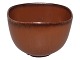SaxboBowl with light brown glaze