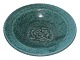 Antik K presents: SaxboBowl with green glaze and monkey motif