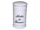 Royal CopenhagenWhite spice jar – Herbes de Provence