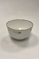 Royal Copenhagen No. 118/2048 Bowl with Golden Peacock ...