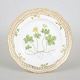 Royal Copenhagen Flora Danica, reticulated lunch plate.