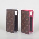 Louis Vuitton set of two mobile phone cases.