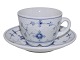 Blue-painted hotel porcelainLarge coffee cup with ...