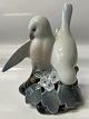 Antik Huset presents: Royal Copenhagen, Figurine Turtledoves or birds on branch.No. 402.
