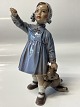 Antik Huset presents: Dahl Jensen figurine, Girl with teddy bear.No. 1152.