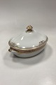 Royal Copenhagen Pattern 594 Oval Bowl with Lid No 9348