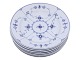 Blue Fluted PlainSmall dinner plate 23.5 cm. #176