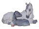 Rare Royal Copenhagen figurineMare and foal