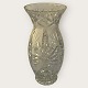Large glass vasewith cut detailing*DKK 325