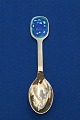 Michelsen Christmas spoon 1987 of Danish gilt sterling ...