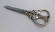 Cohr. Grape scissors sterling (925). Length 13.8 cm.
