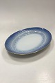 Bing and Grøndahl Blue Tone with Gold Oval Serving ...