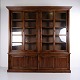 Osted Antik & Design presents: Large Antique Oak Library Bookcase with Sliding Glass Doors circa 1890–1910