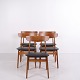 Set of 5 Vintage Danish Modern Teak Dining Chairs with ...