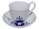 Blue Fluted Mega BlueLarge high handle cup