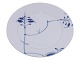 Blue Fluted MegaLuncheon plate 21.9 cm. #622