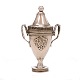 Danish silver vinaigrette by Horn, Højer. H: 8,8cm