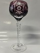 Rømer Glass Red Wine Aubergine.Height 20.7 cm