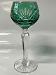 Rømer Glass Port Wine Green.Height 13 cm