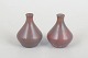Carl-Harry Stålhane for Rörstrand, pair of miniature vases.
