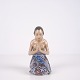 Osted Antik & Design presents: Dahl Jensen Evening Prayer Malay Woman Porcelain Figurine No. 1253