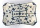 Royal Copenhagen. Blue Fluted Full Lace. Square dish. ...