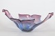 Murano, Large Sculptural Glass Bowl.