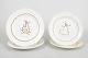 L'Art presents: Wilhelm Kåge for Gustavsberg, Prior Set of Two Lunch Plates and Two Dinner Plates.