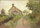 L'Art presents: Brita Nordencreutz, oil on canvas, listed Swedish artist.