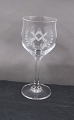 Antikkram presents: Danish freemason glasses burgundy crystal glasses engraved with freemason symbols
