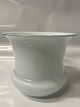 Antik Huset presents: Holmegaard Flower pot covers in white opal glass, Height 12 cm.