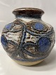 Antik Huset presents: Bornholm pottery, Søholm, ball vase.Height 17 cm.