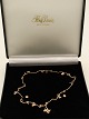 Flora Danica sterling silver necklace and ear studs