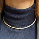 Antik Damgaard-Lauritsen presents: Georg Jensen; Necklace in sterling silver and gold-plated silver, no. A 21B