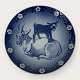 Moster Olga - Antik og Design presents: Royal CopenhagenMother and Child PlateGoat with Kid1987*100 DKK