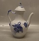1794-10 Coffee Pot 25.5 cm  Danish Porcelain Blue Flower ...