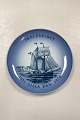 Bing and Grondahl Ship Plate from 1974 - Little Dan No. 4