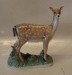 Klosterkælderen presents: Royal Copenhagen 0465 RC Fallow Deer Doe 27 x 23 cm Design Nanna Broendum 