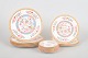L'Art presents: Cauldon China, "Indian tree" set of fourteen porcelain plates.
