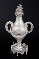 Ottoman Empire, antique sterling silver urn.