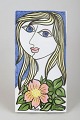 Mari Simmulson for Upsala-Ekeby, ceramic wall plaque.