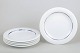 Royal Copenhagen, set of five large Sirius plates.
