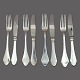 Set of 12 Bernstorff dinner knives and dinner forks in ...