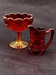 Odense glassworks sugar and cream set