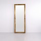 Osted Antik & Design presents: Tall Gilt Mirror with Floral Decoration 1860s 203 x 80 cm