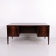Jacob Kjær Freestanding Rosewood Executive Desk with ...