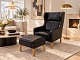 Exclusive Mogens Hansen MH195 wingback chair with ...